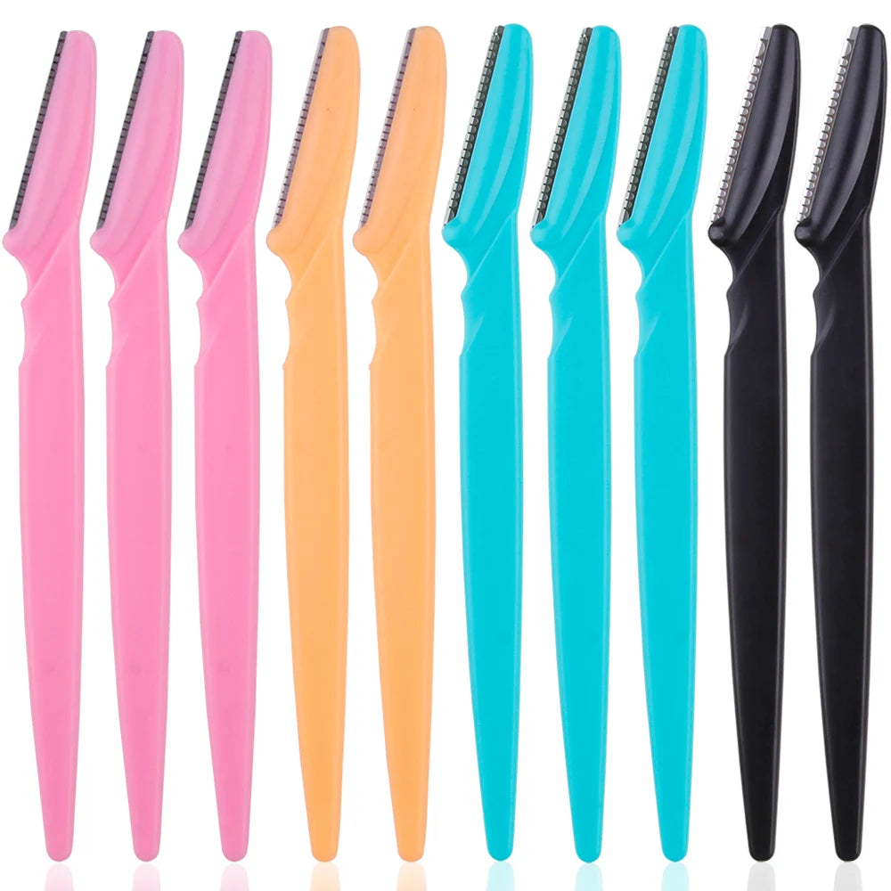 3/4/10Pcs Eyebrow Trimmer Face Blade Shaver Portable Eye Brow Epilation Hair Removal