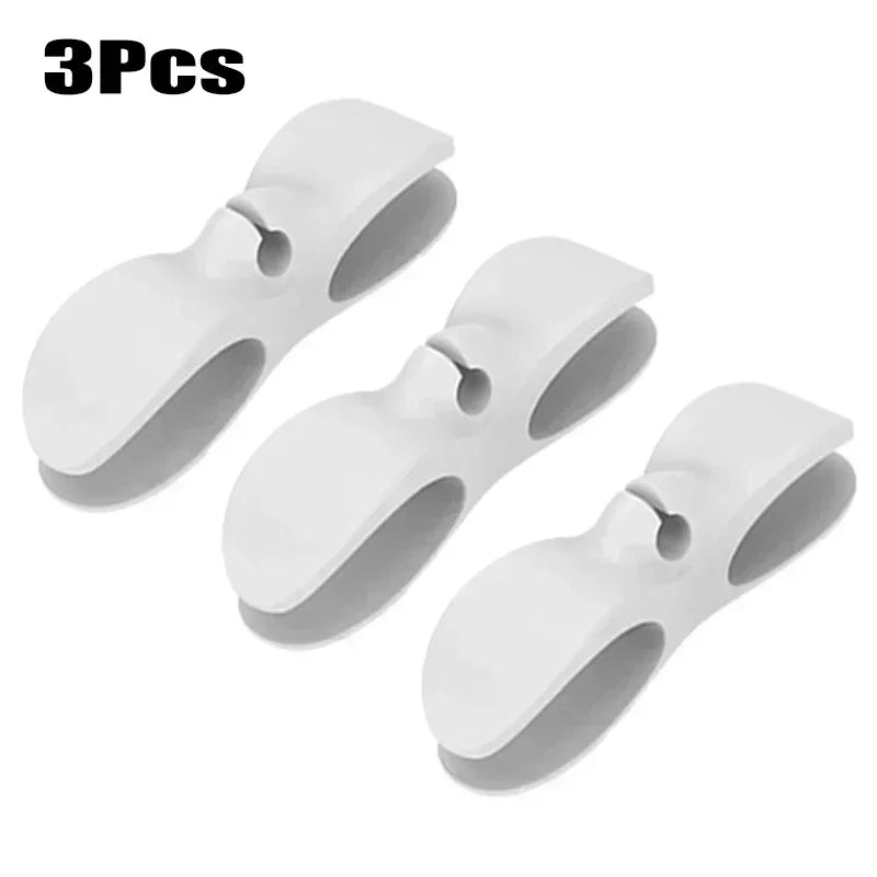 Silicone Cord Winder Holder Clip Kitchen Organizer Cord Wrapper Hooks Wire Fixer Tool