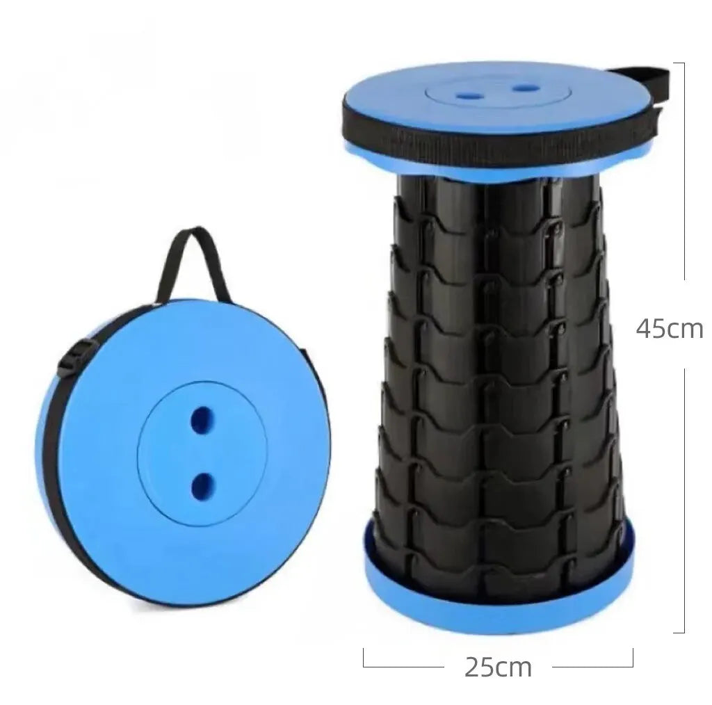 Upgraded Portable Foldable Folding Stool Retractable Folding Camping Stool Suitable For Adults
