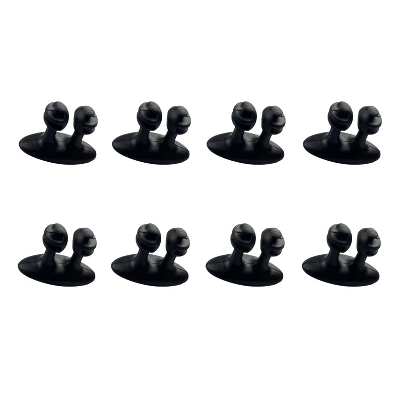 Car Dashboard Phone Charger Cable Manager Hook Headphone Line Organizer Clasp