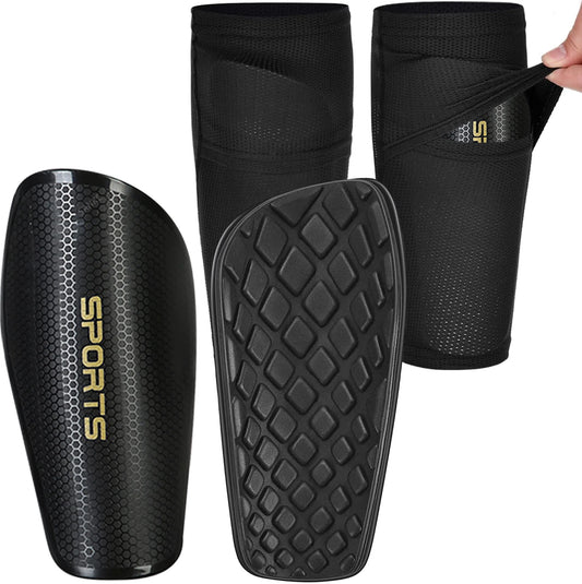 Sanke 1 Pair Soccer Football Shin Guard Teens Socks Pads Professional Shields