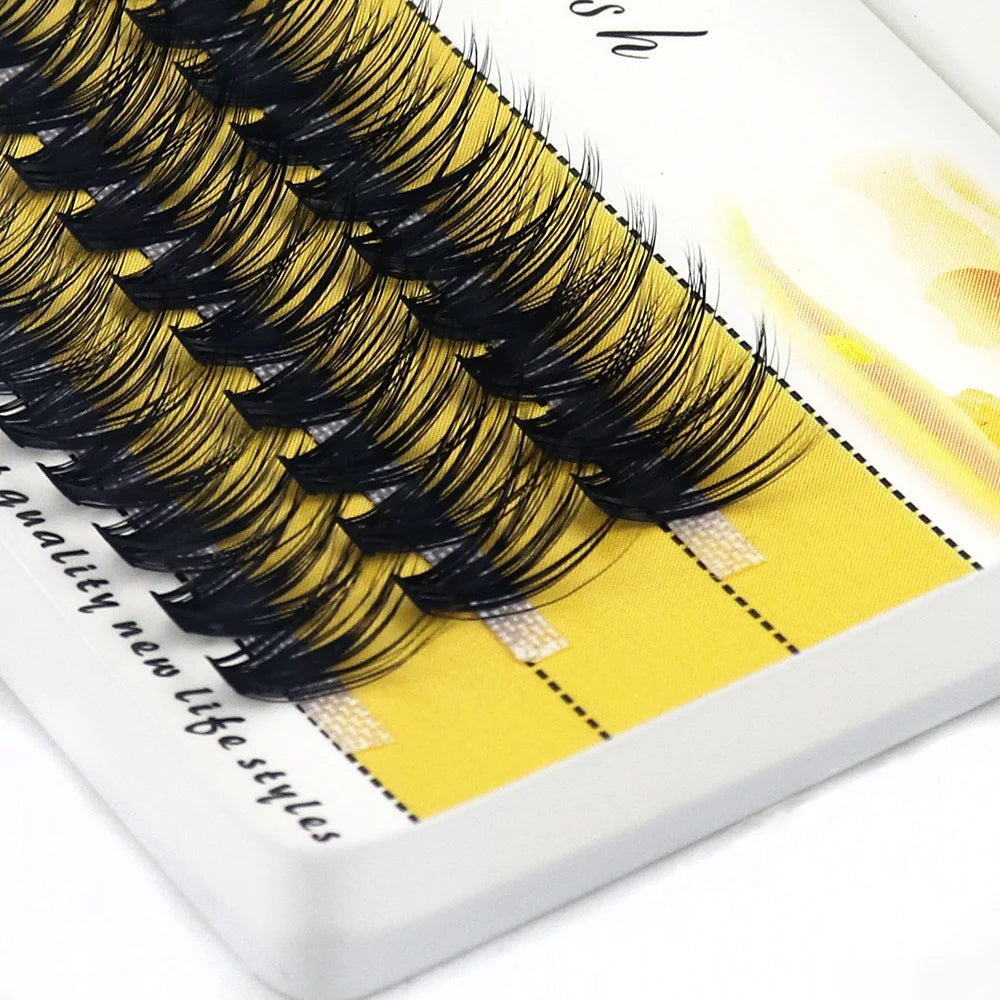 20D/30D Mink Eyelashes 1 Box/60 Bundles Natural Eyelash extension 3D Russia Individual Eyelash