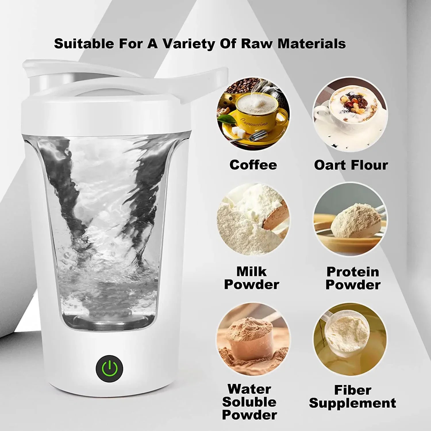 Blenders Cup Electric Mixing Cup Portable Protein Powder Shaker Bottle Mixer For Travel