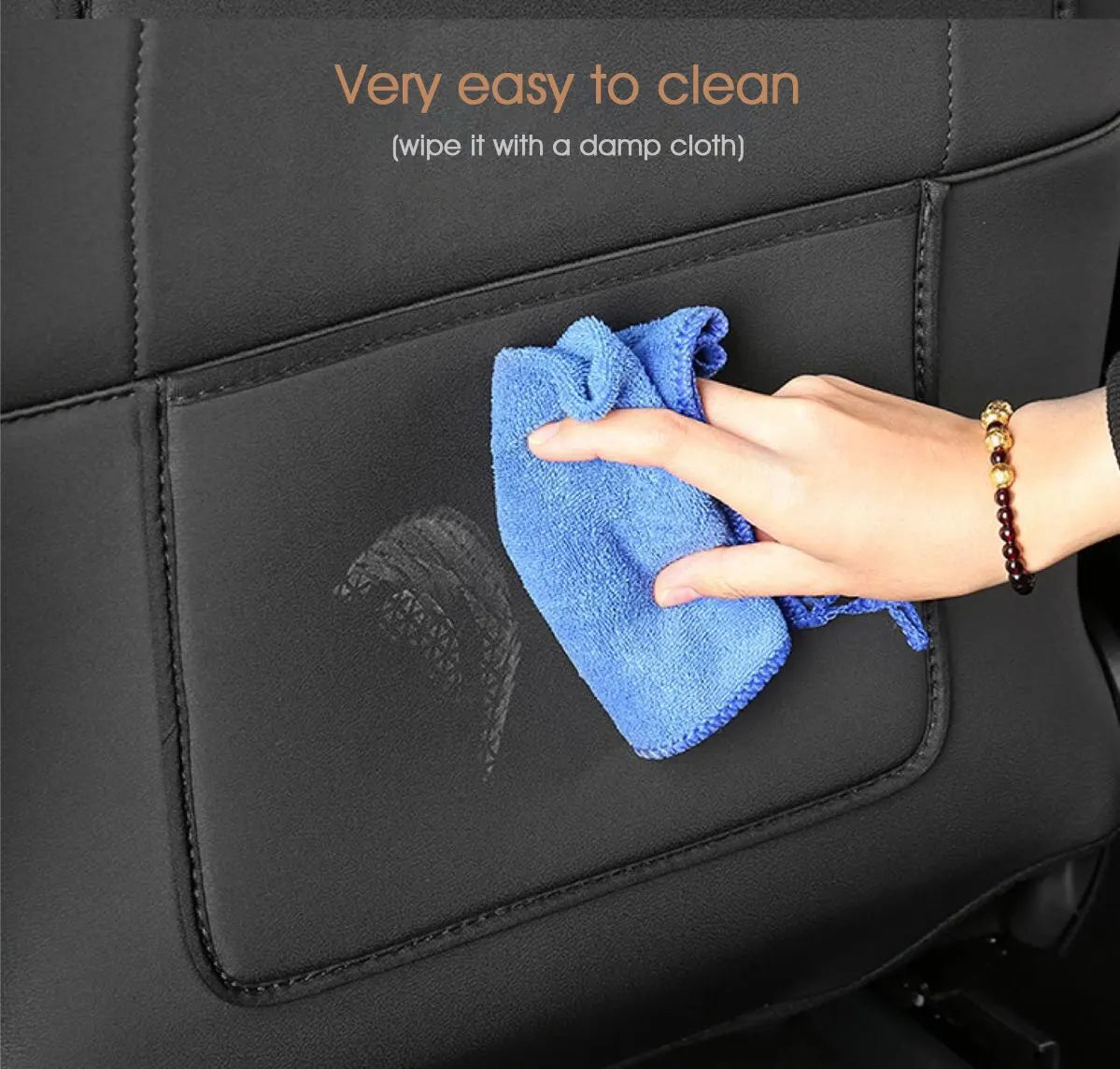 2 Car Seatback Protector for Tesla Model Y Model 3 Seat Back Protective Child Anti-Kick