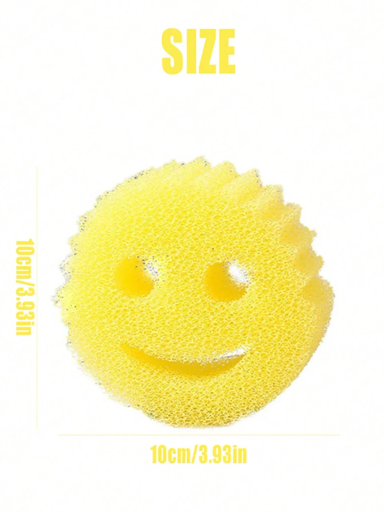 6PCS Dishwashing Sponge Cloth Strong Scouring Pad Kitchen Cleaning Wipe Miracle Sponge