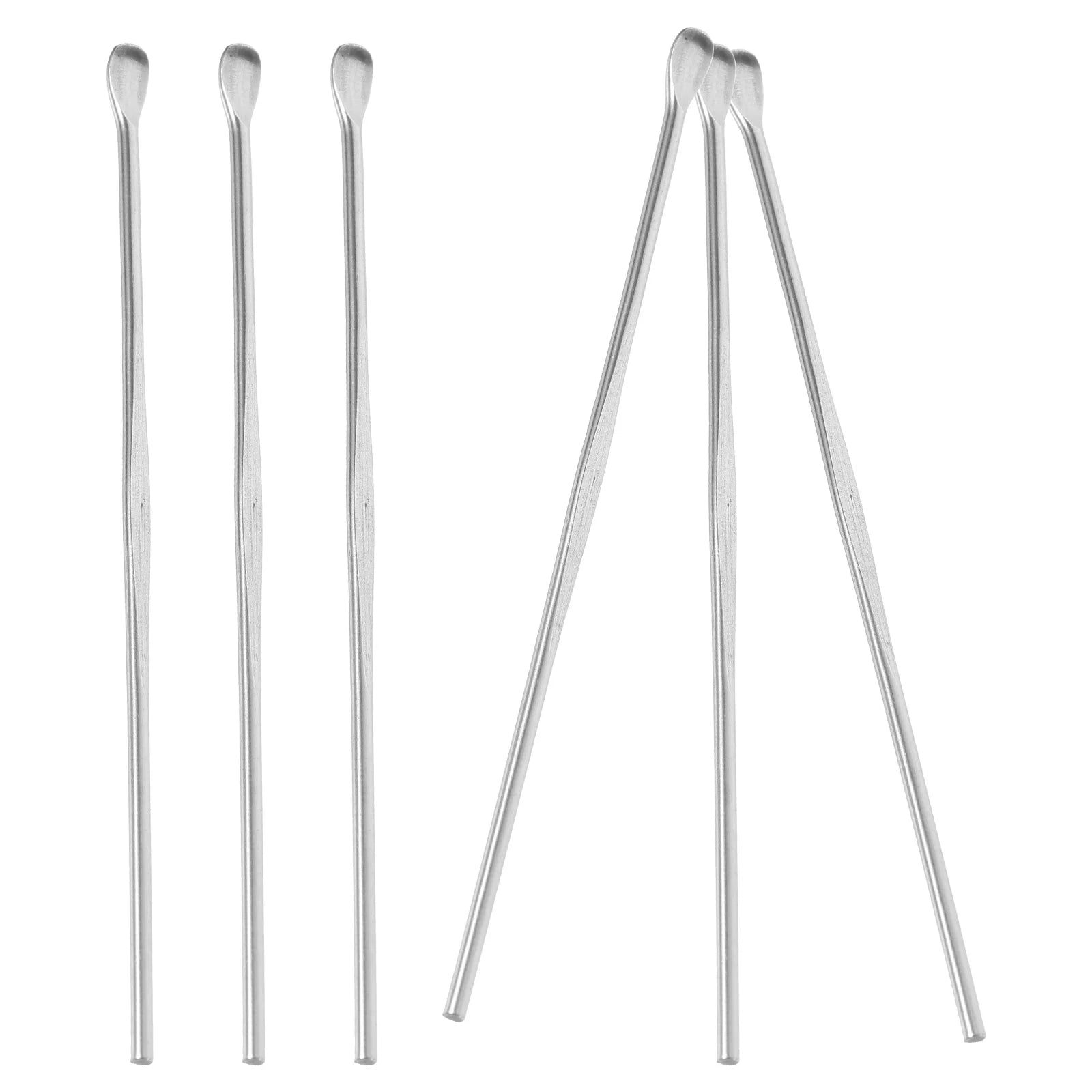 Stainless Steel Earpicks Curette Ear Cleaner Ear Wax Remove Tool