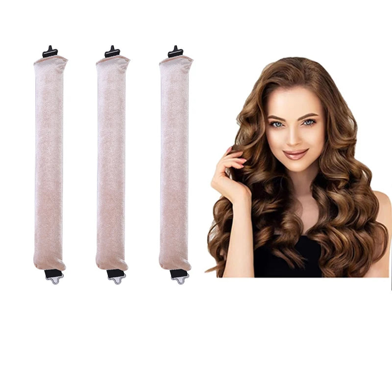 Heatless Curling Rod Headband Lazy Hair Curlers No Heat Hair Rollers