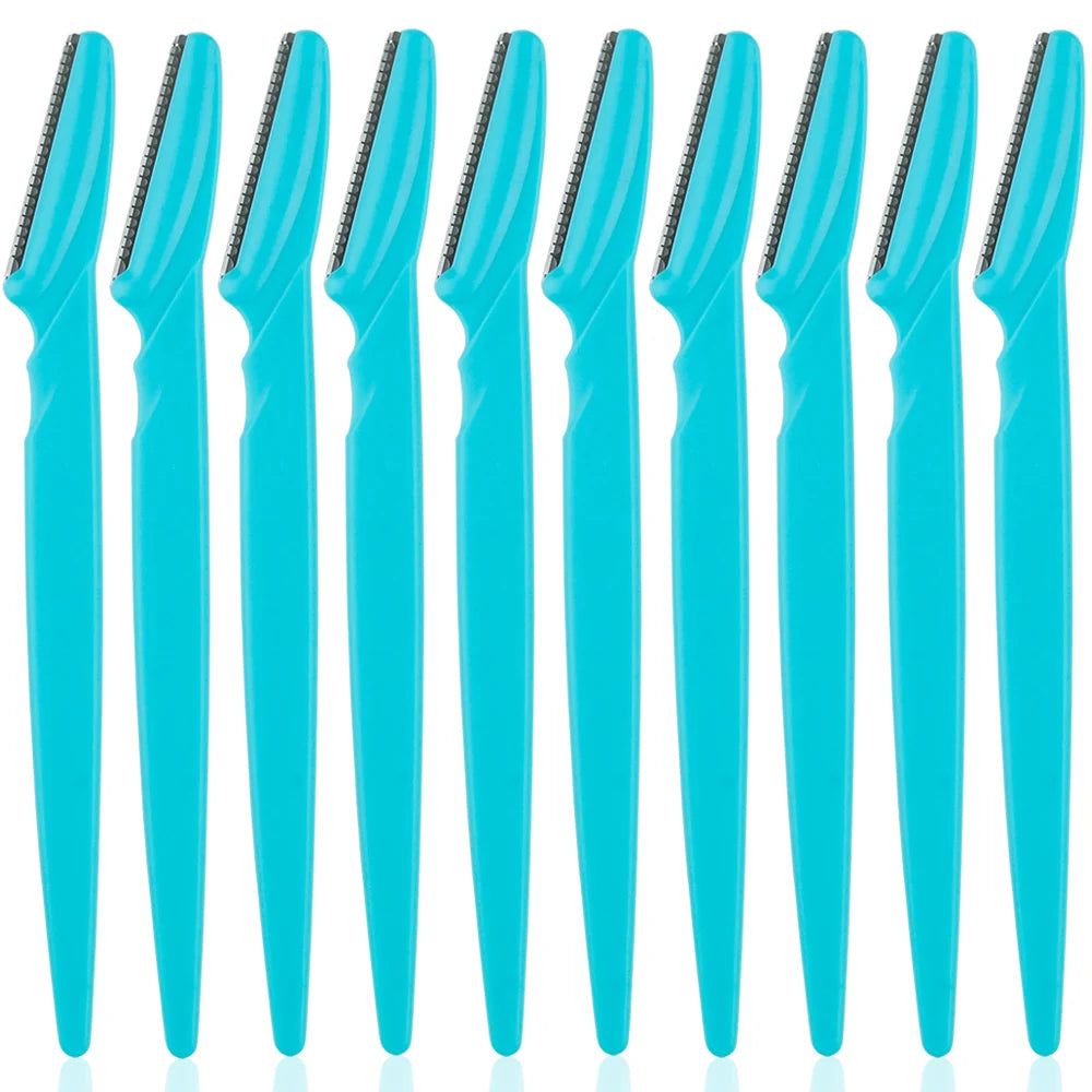 3/4/10Pcs Eyebrow Trimmer Face Blade Shaver Portable Eye Brow Epilation Hair Removal