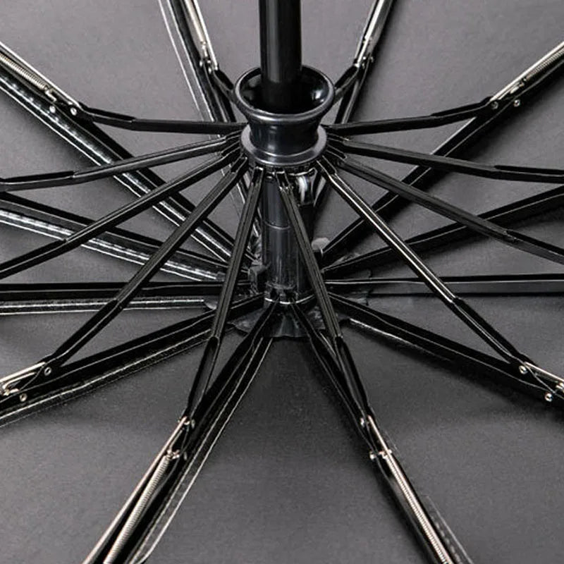 Reinforced 24-Bone Umbrella, Men's Business Strong And Durable Wind-resistant Umbrella