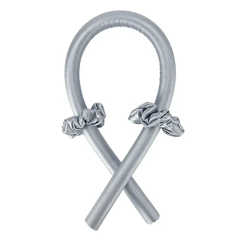 Heatless Curling Rod Headband No Heat Silk Curls Ribbon Hair Rollers Sleeping Soft Headband