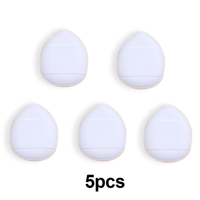5/10Pcs Mini Finger Puff Foundation Small Air Cushion Powder Sponge Face