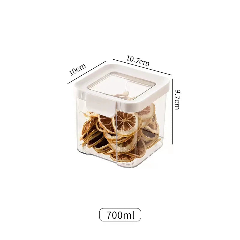 Kitchen Sealed Grain Container Food Container Plastic Snack Storage Container Coffee