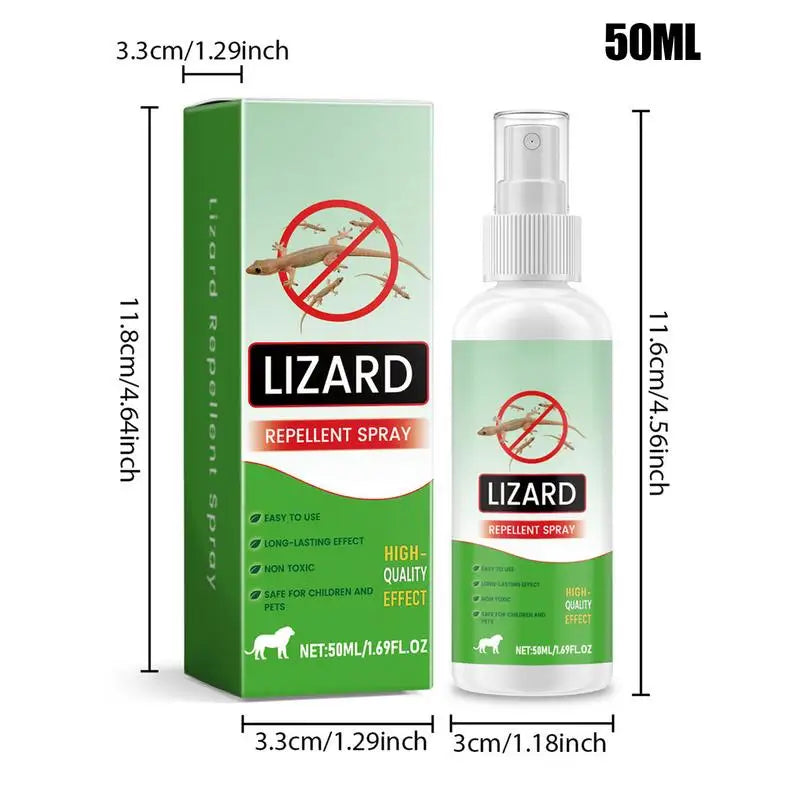 Lizard Repellents Spray Natural Lizard Repellents 50ml Lavender Oil Gecko Spray Powerful Pet