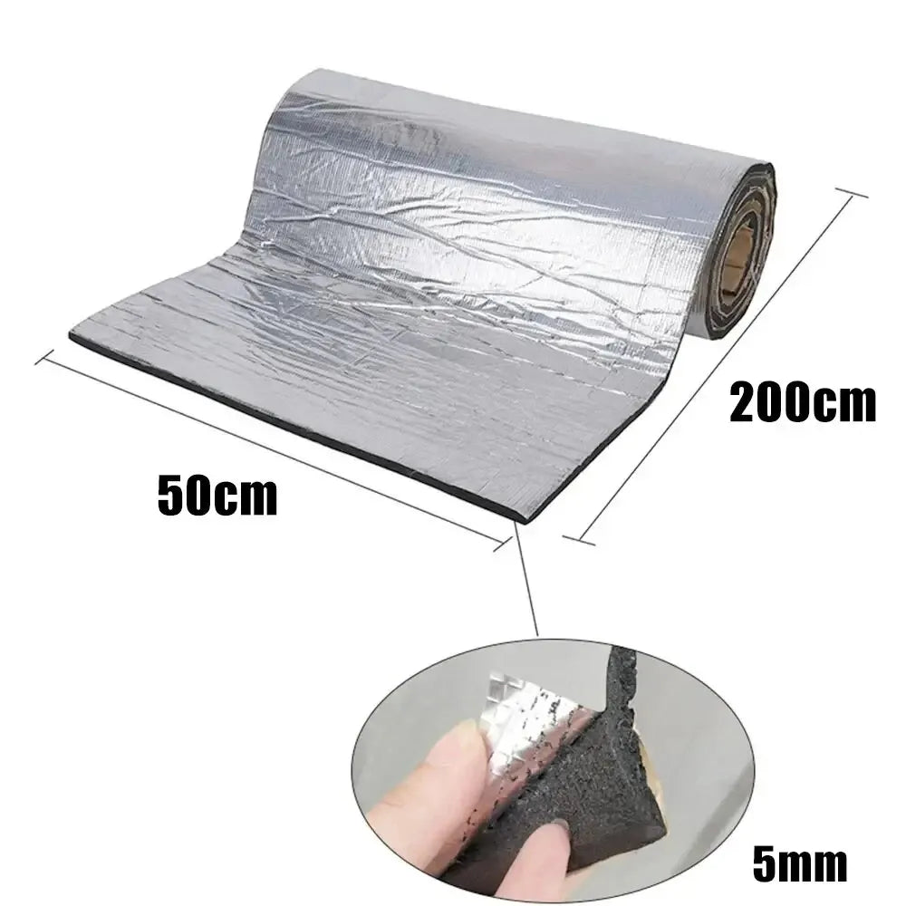 Car Sound Deadener Mat Hood Engine Sound Deadening Truck SUV Engine Door Auto Hood
