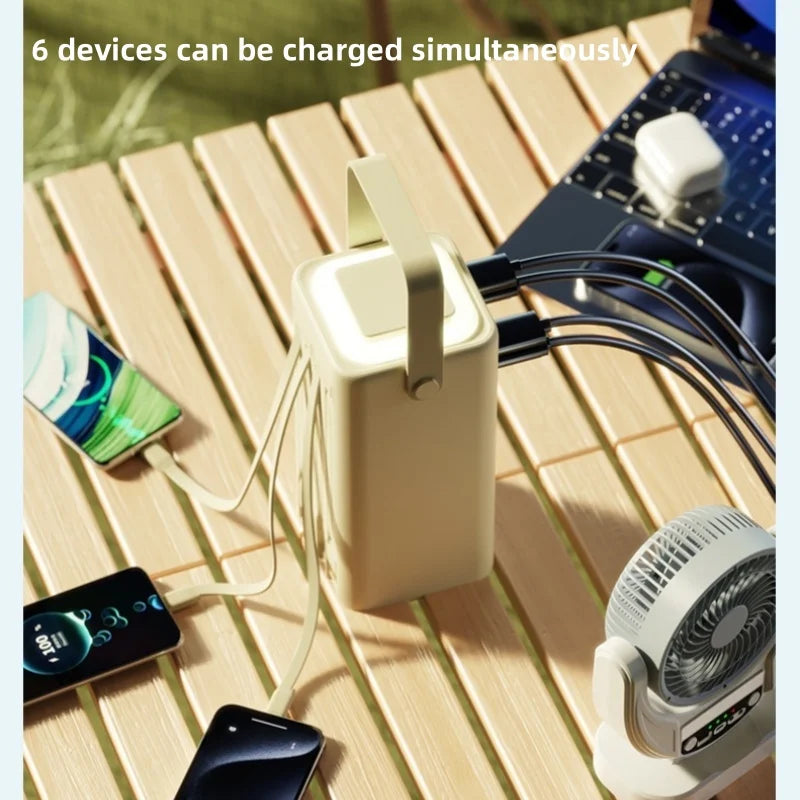 Portable outdoor emergency Power banks smartphone Backup Power 50000mah
