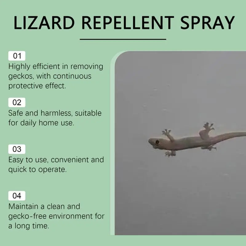 Lizard Repellents Spray Natural Lizard Repellents 50ml Lavender Oil Gecko Spray Powerful Pet