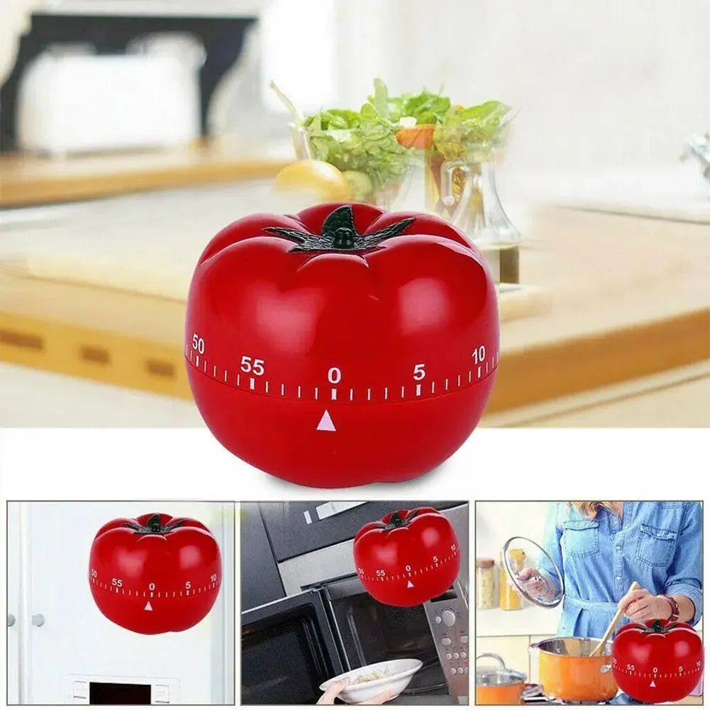 Tomato Timer Electronic Kitchen Timer Reminder Pomodoro Mechanical Countdown Alarm