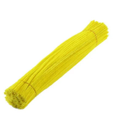 50PCS 30cm Chenille Stems Pipe Cleaners Kids Plush Educational Toy Colorful Pipe