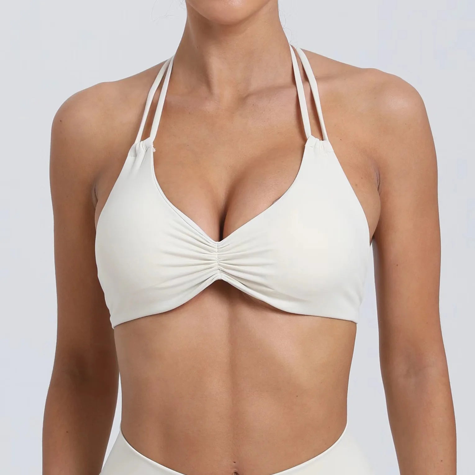 Sport Bra 2024 New Sports Women Yoga Set Clothers GYM Crop Top Home Fitness Workout