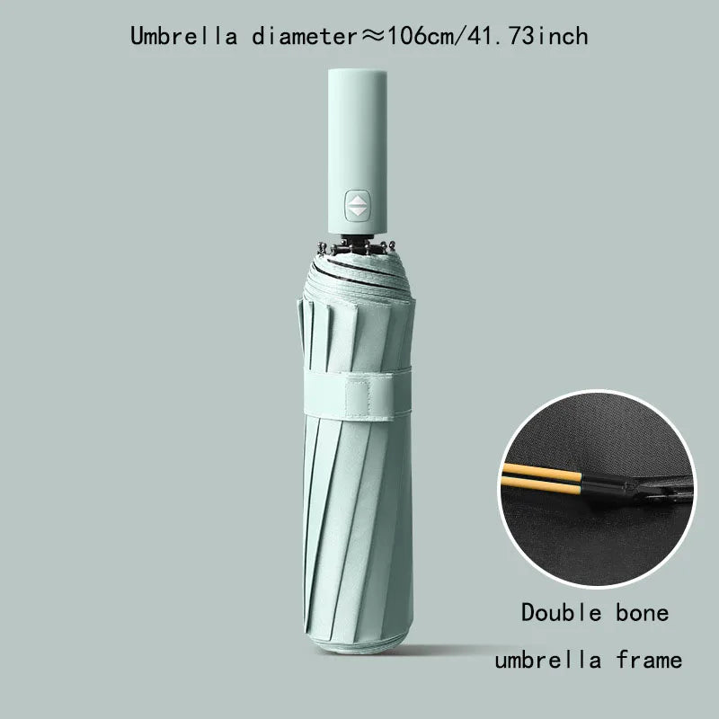Reinforced 24-Bone Umbrella, Men's Business Strong And Durable Wind-resistant Umbrella